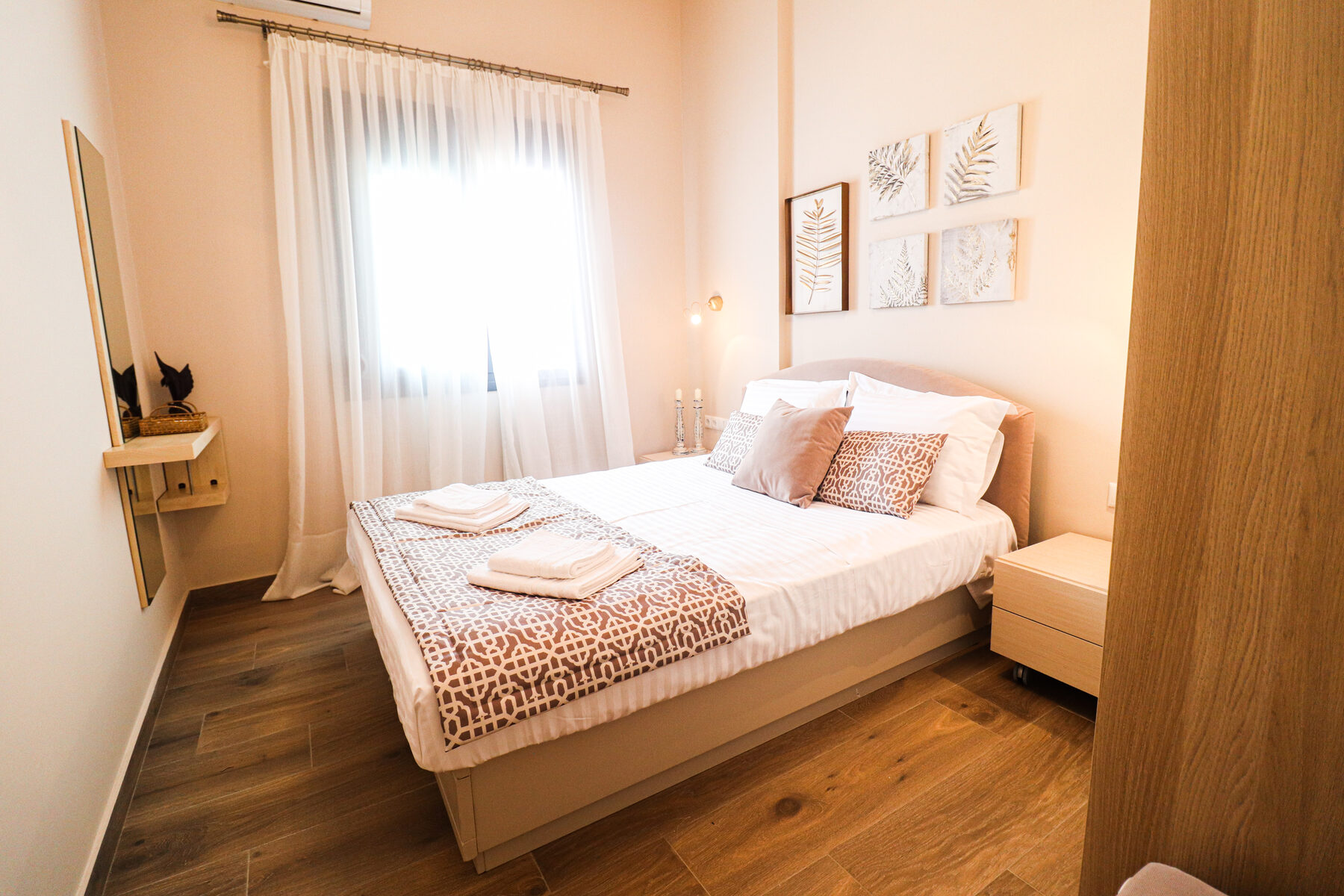 Bedroom 3, blush tones